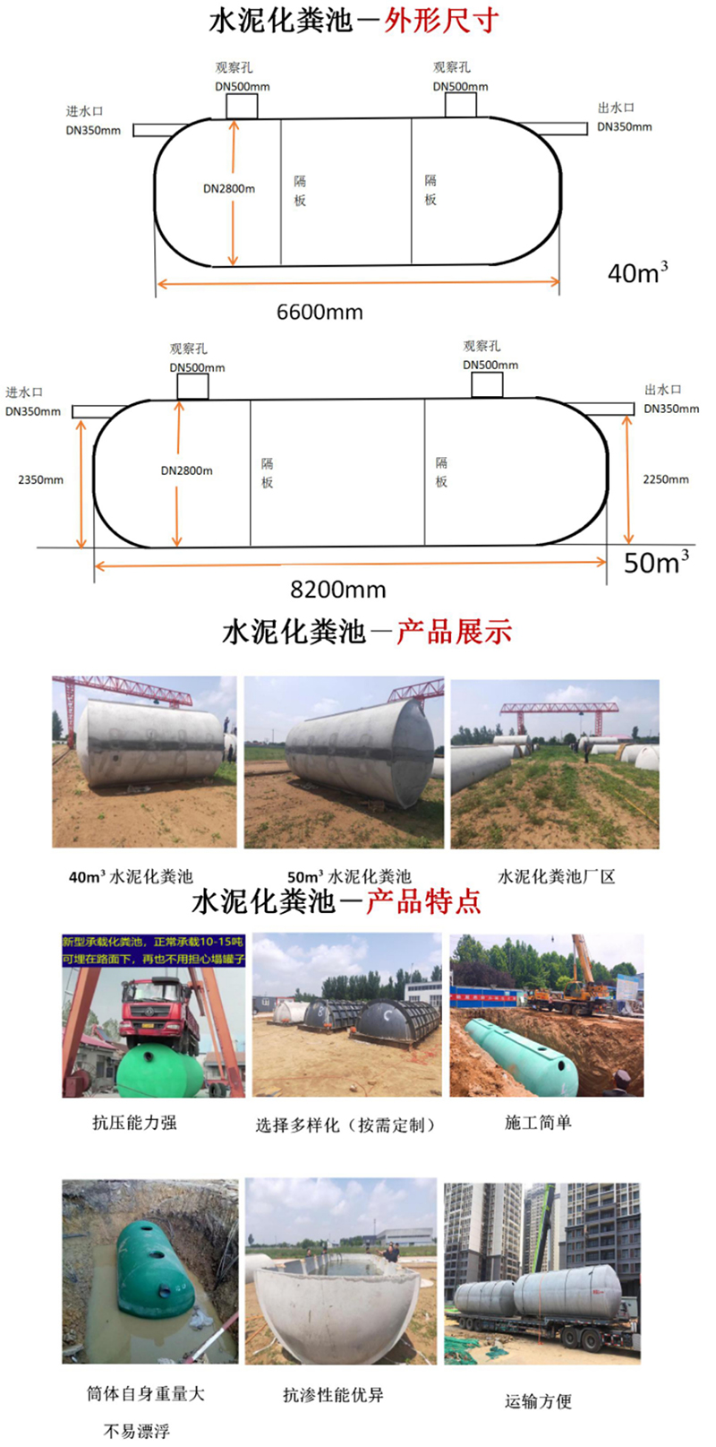 水泥消防池 水泥消防池